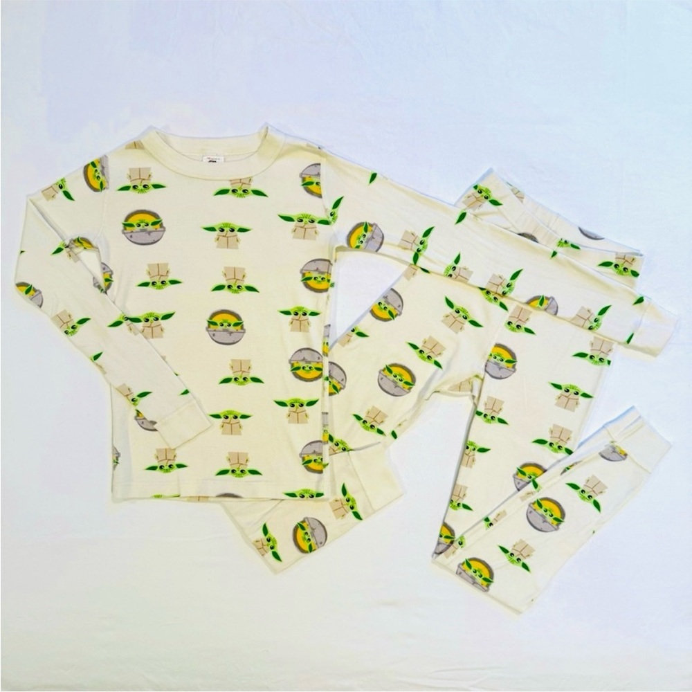 Hanna Andersson Grogu Pajama Set Boys 10 140 cm Girls Long Johns The Mandalorian